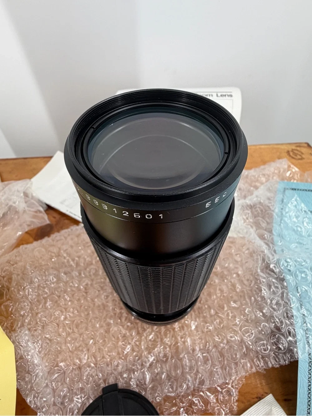 Vintage 70s 80s Rokinon 80-200mm f/4.5 Macro Zoom Lens Canon FD Mount AE-1 NOS